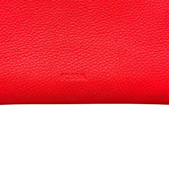 Fossil Zip Around Pebbled Leather Wallet Pink - Picture 3 of 10